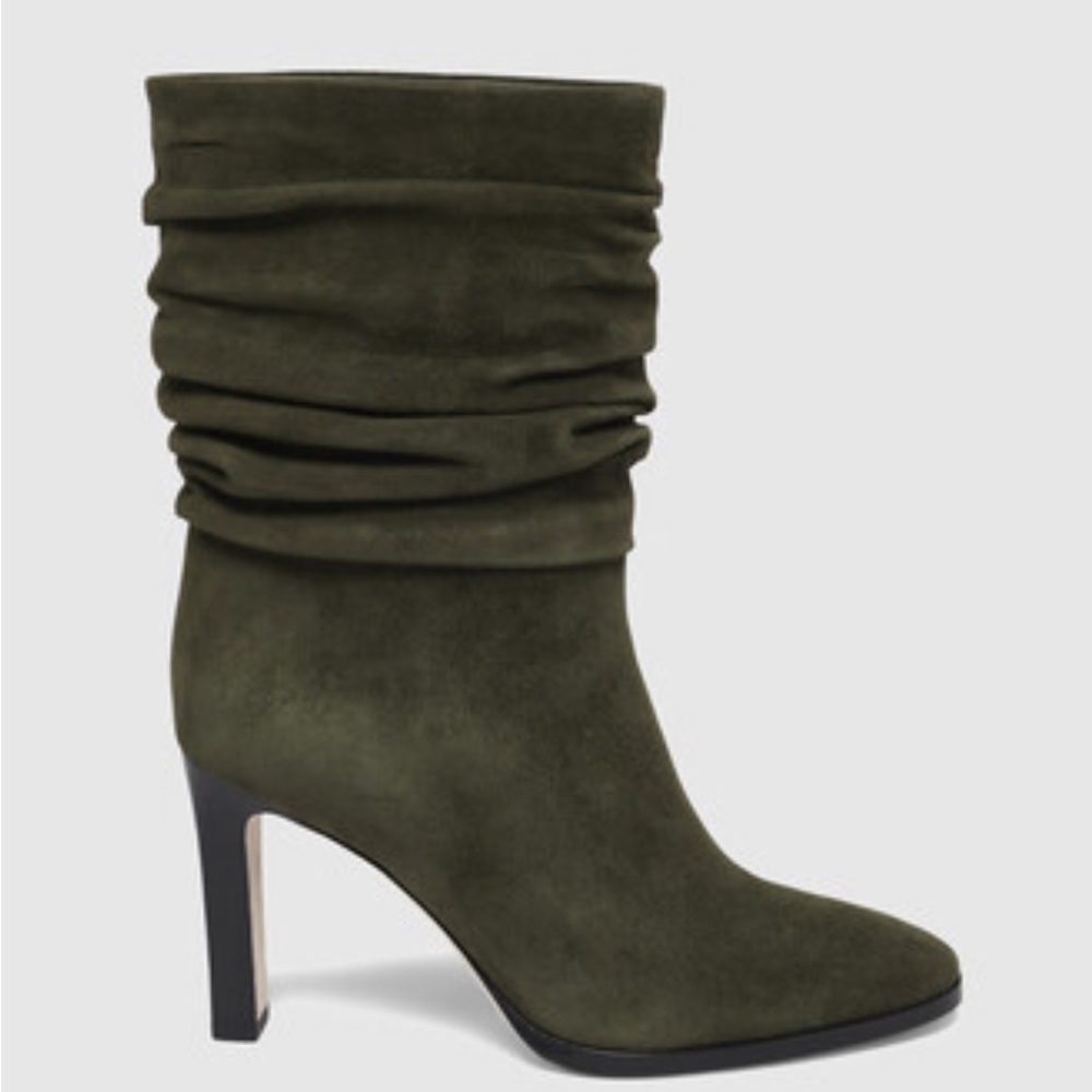 Never worn Paige olive boot - size 7.5